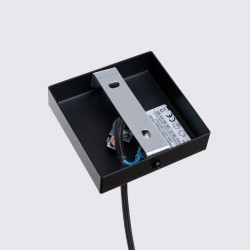 Lampa wisząca KARBON 1 czarny SL.1573 Sollux