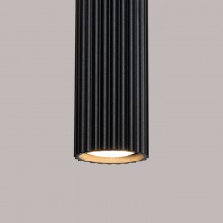 Lampa wisząca KARBON 1 czarny SL.1573 Sollux