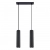 Lampa wisząca KARBON 2 czarny SL.1574 Sollux