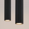 Lampa wisząca KARBON 2 czarny SL.1574 Sollux