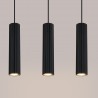 Lampa wisząca KARBON 3L czarny SL.1575 Sollux