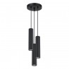 Lampa wisząca KARBON 3P czarny SL.1576 Sollux