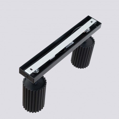 Plafon KARBON 2 czarny SL.1580 Sollux