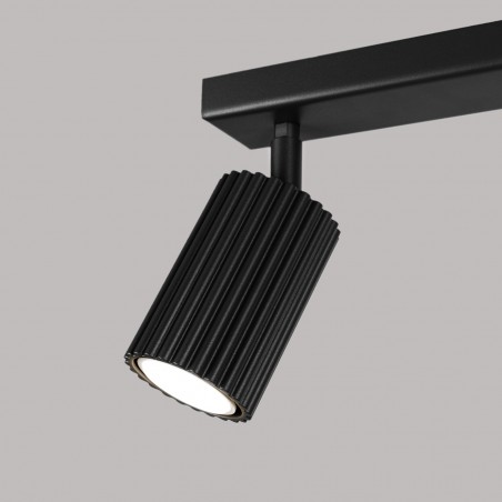 Plafon KARBON 2 czarny SL.1580 Sollux