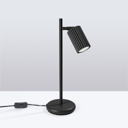 Lampa biurkowa KARBON czarna SL.1586 Sollux