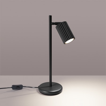 Lampa biurkowa KARBON czarna SL.1586 Sollux