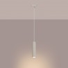 Lampa wisząca KARBON 1 beżowy SL.1592 Sollux