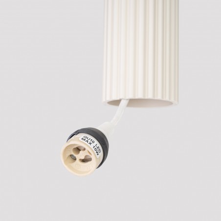 Lampa wisząca KARBON 1 beżowy SL.1592 Sollux