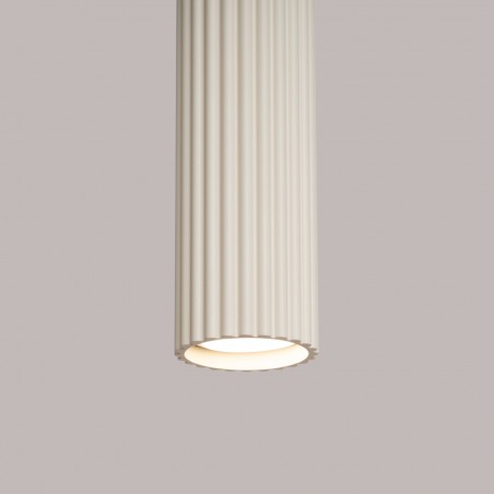 Lampa wisząca KARBON 1 beżowy SL.1592 Sollux