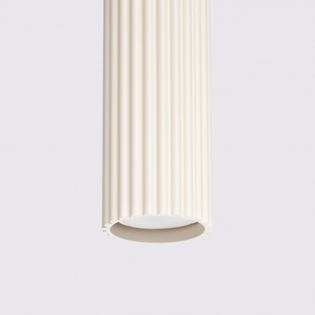 Lampa wisząca KARBON 1 beżowy SL.1592 Sollux