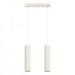 Lampa wisząca KARBON 2 beżowy SL.1593 Sollux