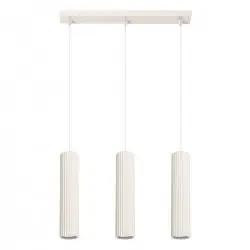 Lampa wisząca KARBON 3L beżowy SL.1594 Sollux