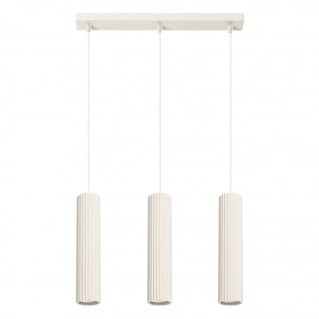 Lampa wisząca KARBON 3L beżowy SL.1594 Sollux