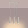 Lampa wisząca KARBON 3L beżowy SL.1594 Sollux