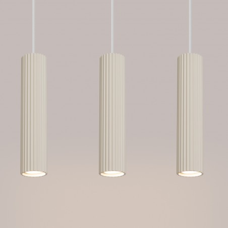 Lampa wisząca KARBON 3L beżowy SL.1594 Sollux