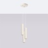 Lampa wisząca KARBON 3P beżowy SL.1595 Sollux