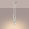 Lampa wisząca KARBON 3P beżowy SL.1595 Sollux