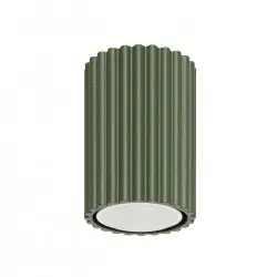 Plafon KARBON 10 zielony oliwkowy SL.1606 Sollux