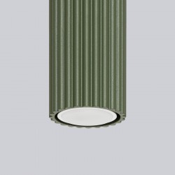 Plafon KARBON 10 zielony oliwkowy SL.1606 Sollux