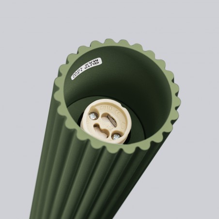 Plafon KARBON 10 zielony oliwkowy SL.1606 Sollux