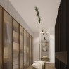 Plafon KARBON 30 zielony oliwkowy SL.1608 Sollux