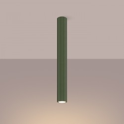 Plafon KARBON 60 zielony oliwkowy SL.1610 Sollux