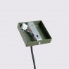 Lampa wisząca KARBON 1 zielony oliwkowy SL.1611 Sollux