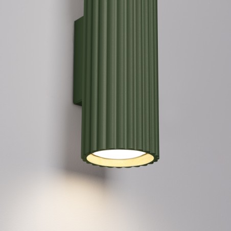 Kinkiet KARBON 30 zielony oliwkowy SL.1615 Sollux