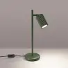 Lampa biurkowa KARBON zielona oliwka SL.1624 Sollux
