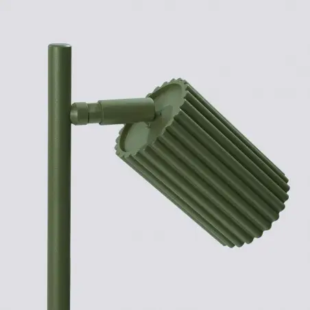 Lampa biurkowa KARBON zielona oliwka SL.1624 Sollux