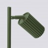 Lampa biurkowa KARBON zielona oliwka SL.1624 Sollux