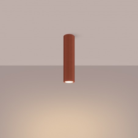 Plafon KARBON 30 ochra czerwona SL.1627 Sollux