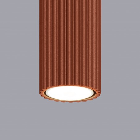 Plafon KARBON 60 ochra czerwona SL.1629 Sollux