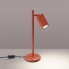 Lampa biurkowa KARBON ochra czerwona SL.1643 Sollux