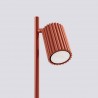 Lampa biurkowa KARBON ochra czerwona SL.1643 Sollux