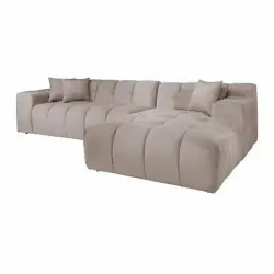 NOWOŚĆ S5137 KHAKI VELVET