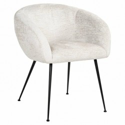 NOWOŚĆ S4722 CREAM FUSION RICHMOND krzesło RUBY białe  King Home