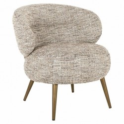 NOWOŚĆ S4760 TRENDY NATURE RICHMOND fotel SABOR mix  King Home