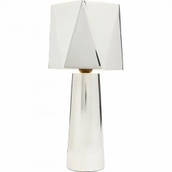 NOWOŚĆ 56479 KARE lampa stołowa MARTHA 38 srebrna  King Home