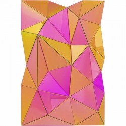 NOWOŚĆ 87435 KARE lustro ścienne PRISMA COLOR 120x80   cm  King Home