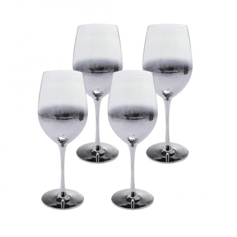 NOWOŚĆ 61924 KARE komplet 4 kieliszków do białego      wina NIGHT SKY 390 ml  King Home