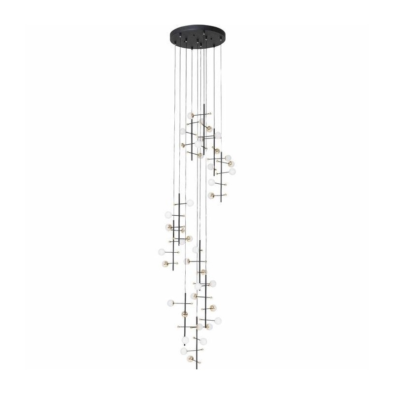 NOWOŚĆ 52472 KARE lampa wisząca TRAPEZ 280  King Home