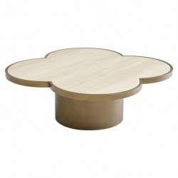 NOWOŚĆ 8771 RICHMOND stolik kawowy CLOVER beżowy  King Home