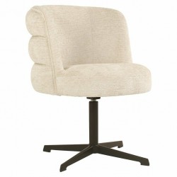 NOWOŚĆ S4605 CREAM FUSION RICHMOND krzesło obrotowe CHADWICK        beżowe  King Home