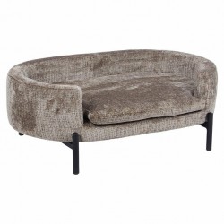 NOWOŚĆ S4900 STONE CHENILLE RICHMOND legowisko dla psa DOLLY          ciemnobeżowe  King Home
