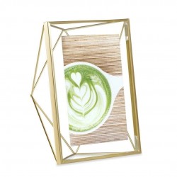 NOWOŚĆ 313015-221 UMBRA ramka na zdjęcia PRISMA 13x18 cm - złota  King Home