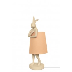 NOWOŚĆ 56659 KARE lampa stołowa RABBIT PEACH 50 cm  King Home