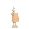 NOWOŚĆ 56659 KARE lampa stołowa RABBIT PEACH 50 cm  King Home