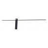 MAXLIGHT W0283 KINKIET SABRE 91 cm CZARNY IP23, ściemnialny z włącznikiem d