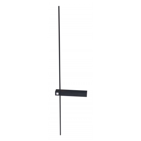 MAXLIGHT W0283 KINKIET SABRE 91 cm CZARNY IP23, ściemnialny z włącznikiem d